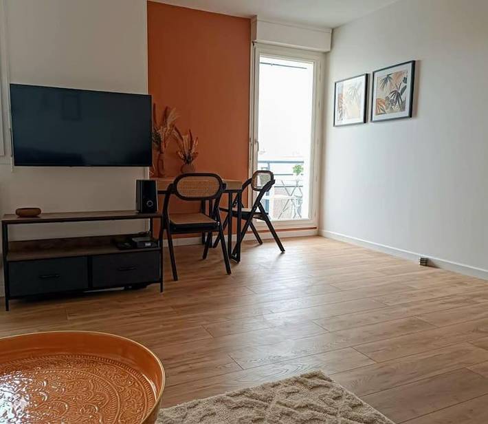 Gîte pour 4 personnes, avec vue et balcon à Sotteville-lès-Rouen - 2