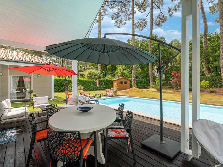 Location de vacances pour 4 personnes, avec jardin et terrasse dans Étang de Cazaux et de Sanguinet - 2