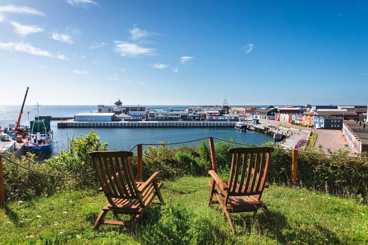 Hotel für 3 Personen, mit Garten und Sauna, mit Haustier auf Helgoland - 2