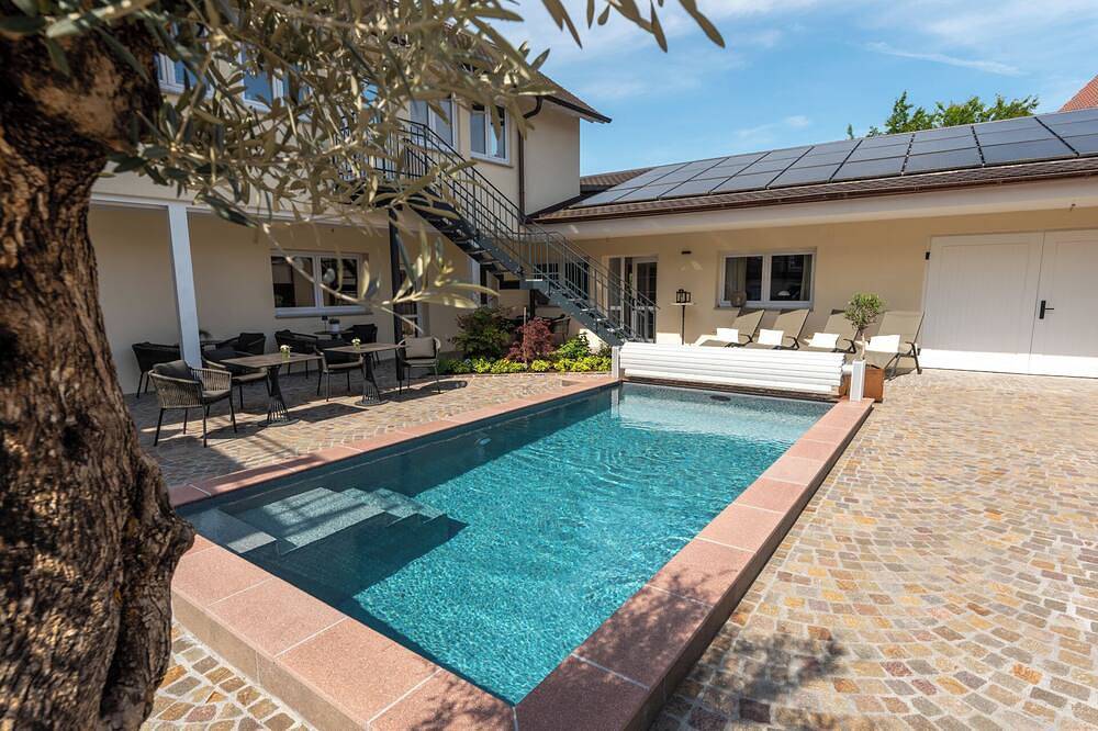 Ganze Wohnung, Domizil K6 Hofblick neue Traum Fewo zwischen Freiburg u. Frankreich, Kaiserstuhl in Merdingen, Südschwarzwald