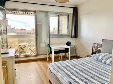 Gîte pour 2 personnes, avec vue et terrasse dans Gare Montparnasse
