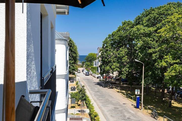 Ferienwohnung am strand für 4 Personen, mit Balkon und Sauna auf Usedom