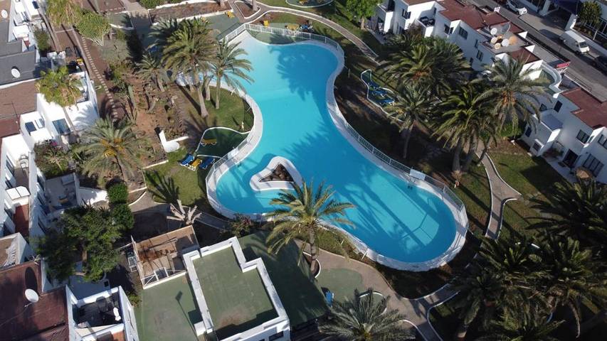 Casa de huéspuedes para 2 personas, con piscina y jardín en Fuerteventura