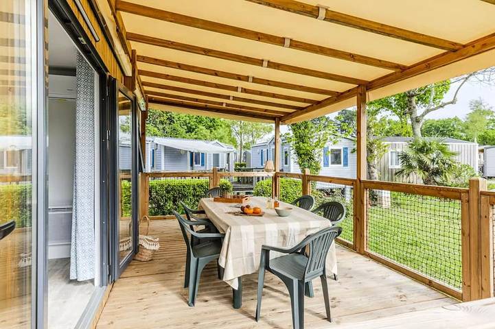 Camping für 6 Personen, mit Terrasse in Bénodet - 4