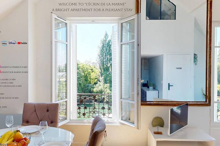 Appartement de vacances pour 4 personnes à Nogent-sur-Marne