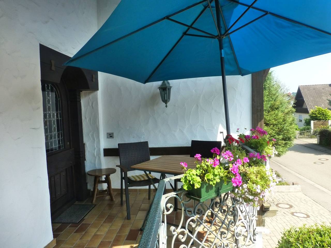 Ganze Wohnung, Apartment 'Hufenus' mit Bergblick, privatem Garten und Wlan in Oberrimsingen, Breisach am Rhein