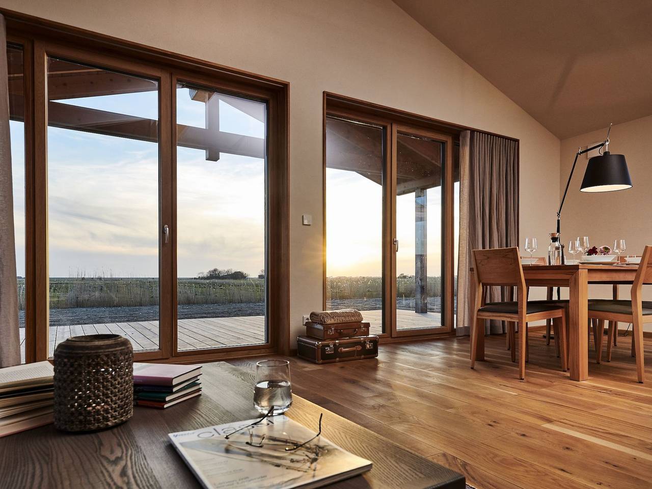 Gud Jard Lodge Nr. 35 - Designferienhaus (35) mit exklusiver Ausstattung in Pellworm, Nordfriesische Inseln