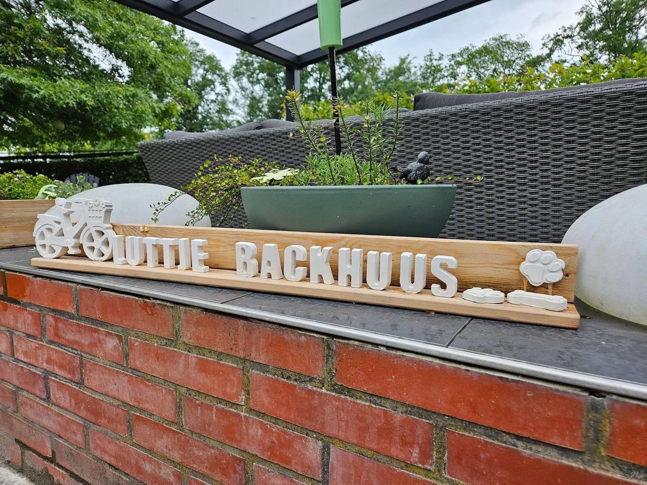 Kleines Ferienhaus Luettje Backhuus 35516 - Ferienhaus Luettje Backhuus in Uplengen, Ostfriesland