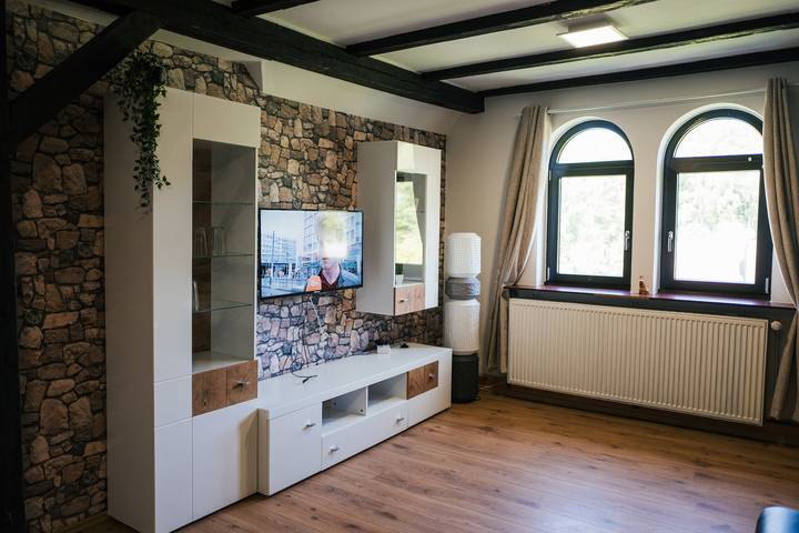 Ferienwohnung für 6 Personen, mit Terrasse und Garten