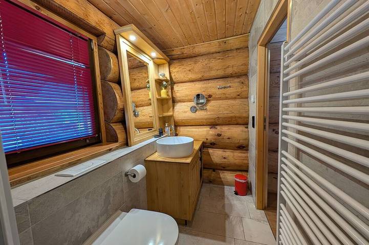 Log Cabins - Naturstamm Ferienhaus Meckpomm 22 - Feriendorf Tollensesee in Tollensesee, Groß Nemerow