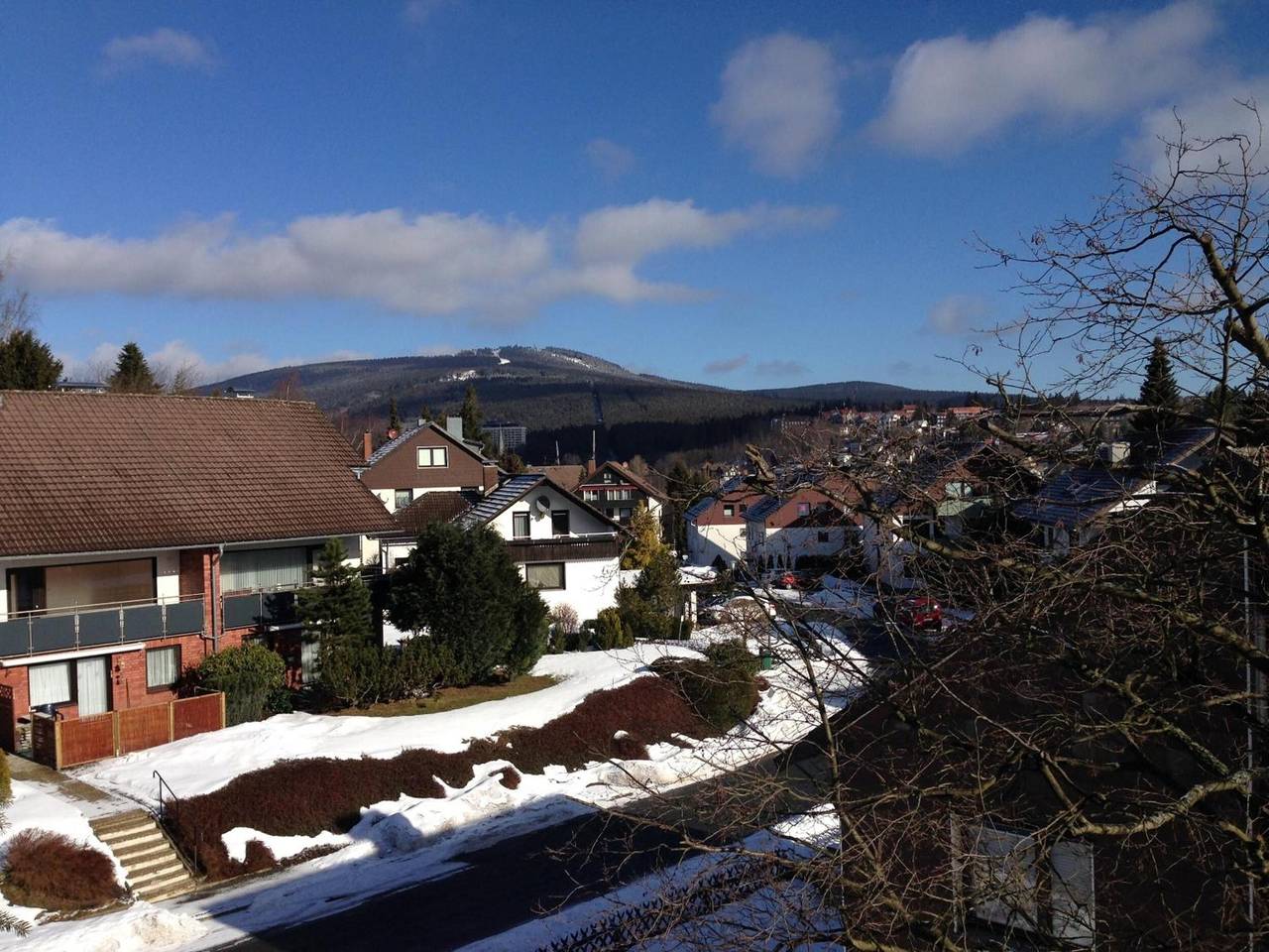 Appartement 'Hexe I - Mit Blick Auf Den Wurmberg' met Uitzicht op de Bergen, Balkon en Wifi, foto 13