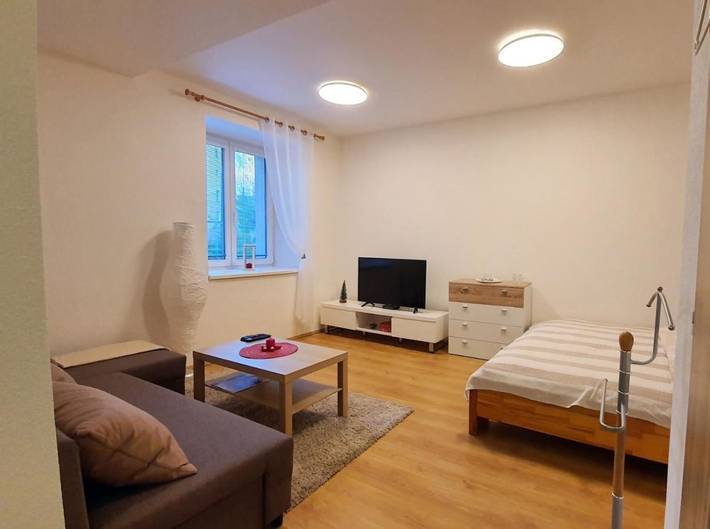 Appartement de vacances pour 4 personnes, avec jardin et vue