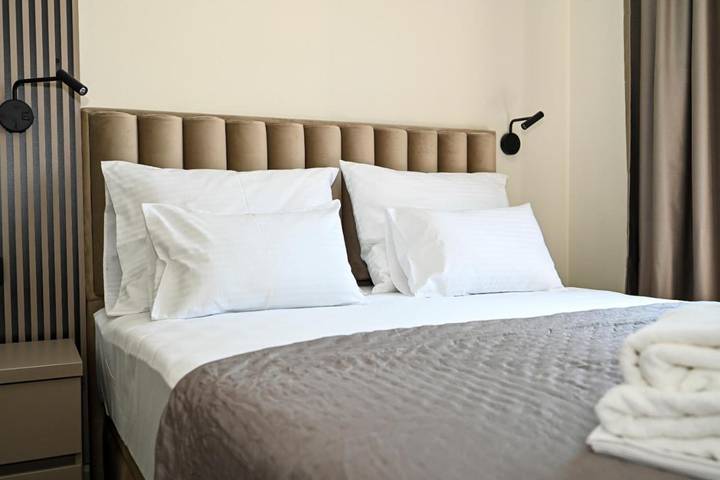 Apartament wakacyjny dla 4 osób, z balkon i widok w Gradac