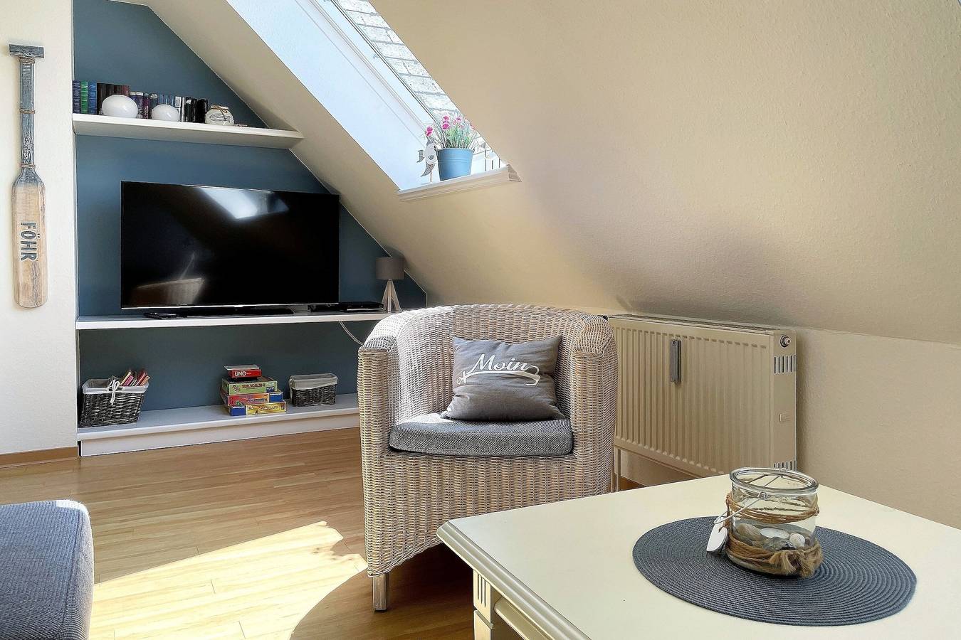 Ganze Ferienwohnung, Apfelblüte, Badestraße in Wyk auf Föhr (Stadt), Wyk auf Föhr