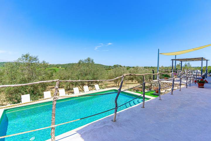 Finca für 8 Personen, mit Terrasse und Garten in Sineu - 3