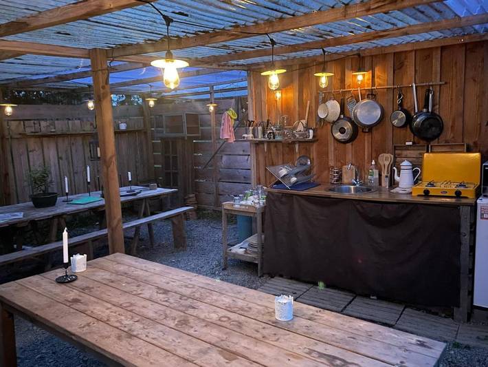 Tente pour 4 personnes, avec bassin pour enfant ainsi que vue et jardin en Cotes-d'Armor - 4