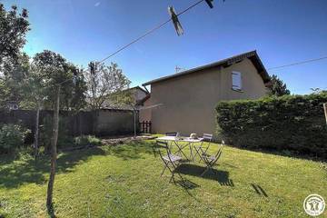 Gîte pour 4 personnes, avec jardin à Chazey-sur-Ain