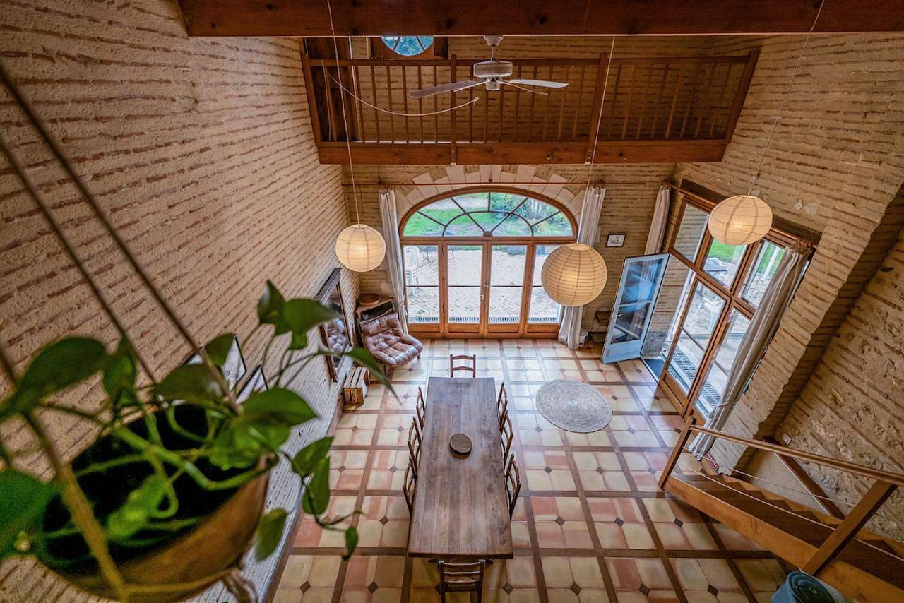 La Maison de l'écolieu du Turc - Piscine partagée in Le Mas-d'Agenais, Région de Marmande