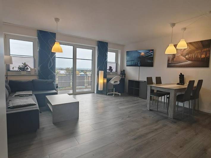 Ferienwohnung für 4 Personen, mit Balkon und Ausblick in Hohe Börde