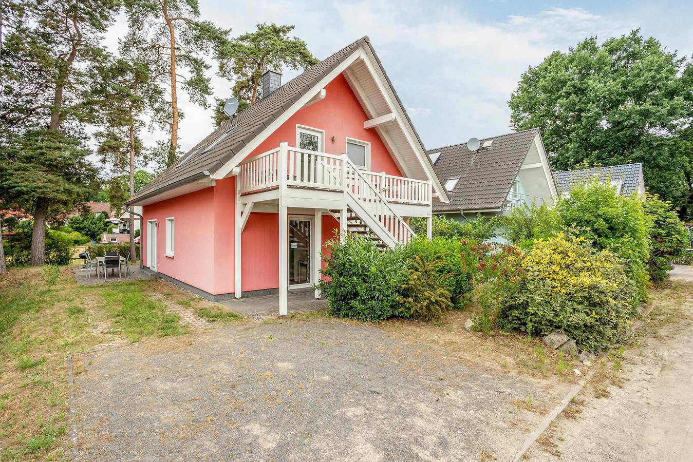 Ganze Wohnung, Apartment 'Haus K 104 Eg' mit privater Terrasse, Sauna und Kamin in Röbel, Müritz