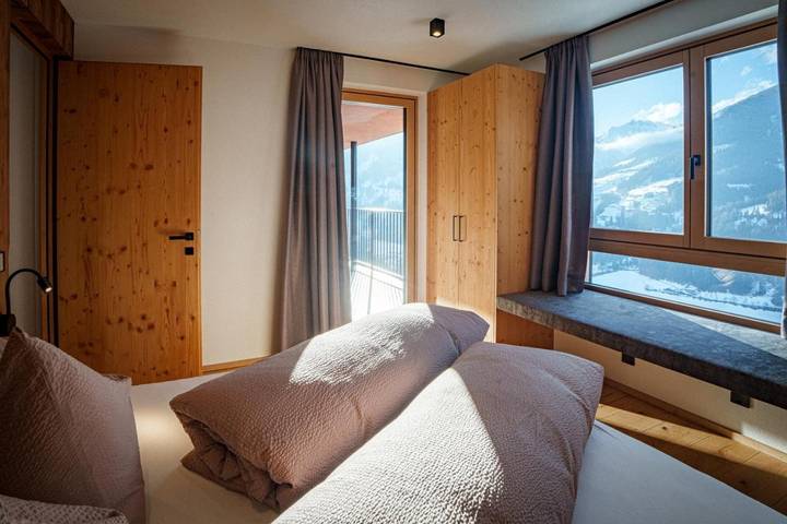 Lodge für 5 Personen, mit Ausblick und Sauna sowie Garten in Südtirol - 3
