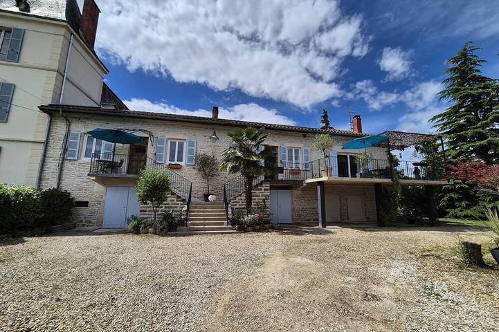 Maison de vacances pour 5 personnes, avec jardin à Montbellet