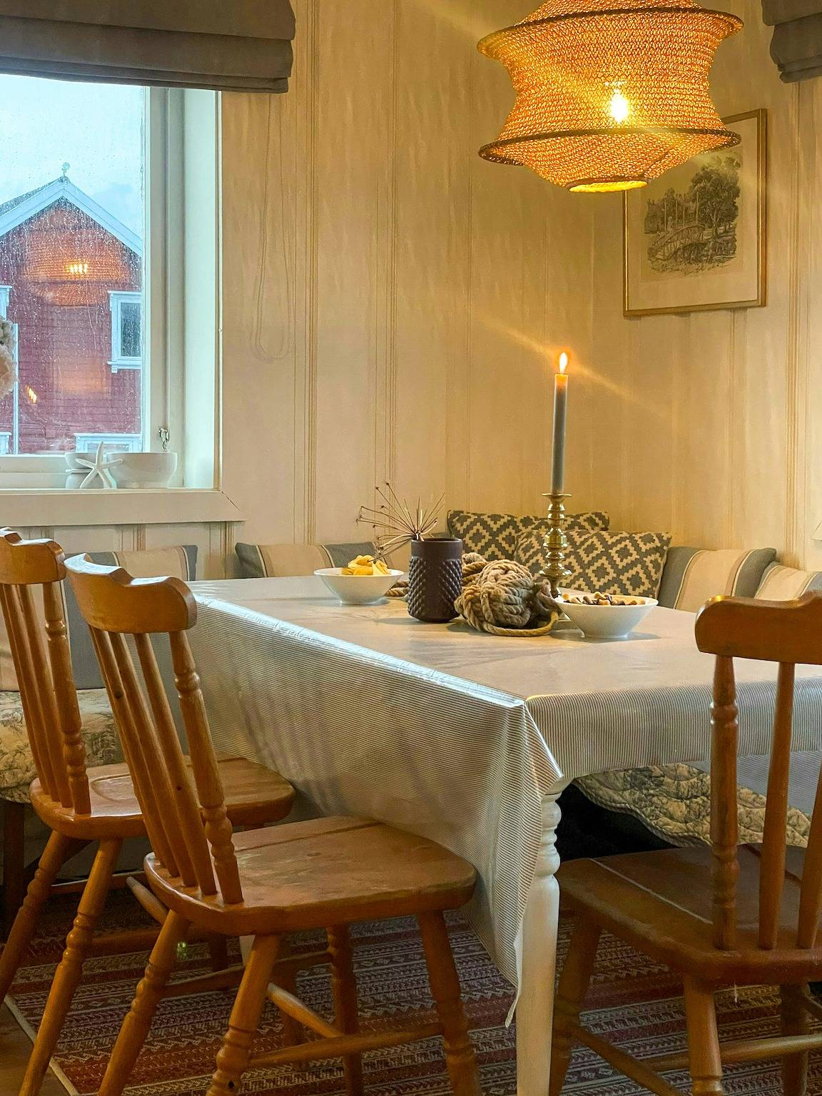 Ganze Wohnung, Der Dachboden mit Blick auf den Hafen und das Meer in Smøla, Nördliches Fjordnorwegen