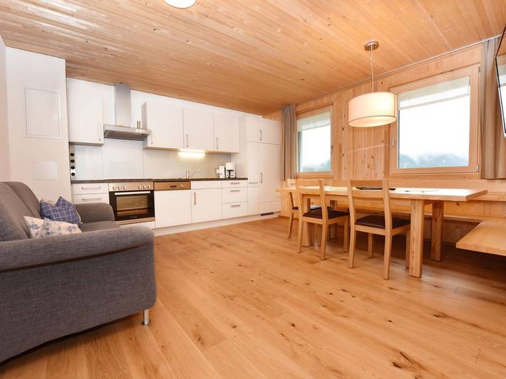Ferienhaus für 4 Personen, mit Balkon und Terrasse sowie Garten in Bezau