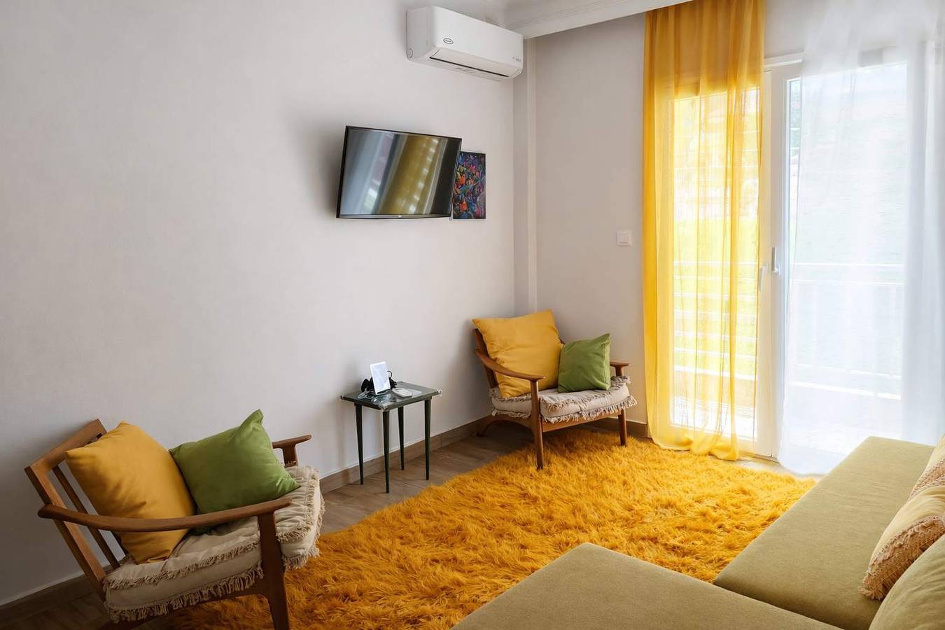 Geheel appartement, Olympus Cozy Mountain View Escape with Balcony in Litochoro, Olympos Nationaal Park
