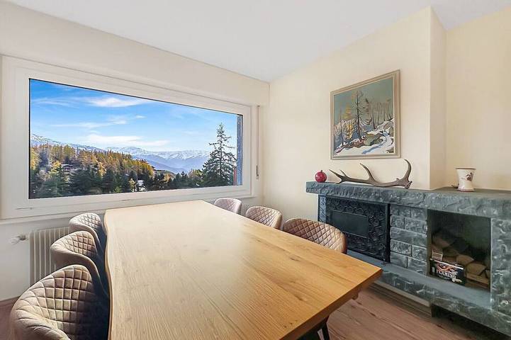 Hütte für 6 Personen, mit Balkon in Crans-Montana