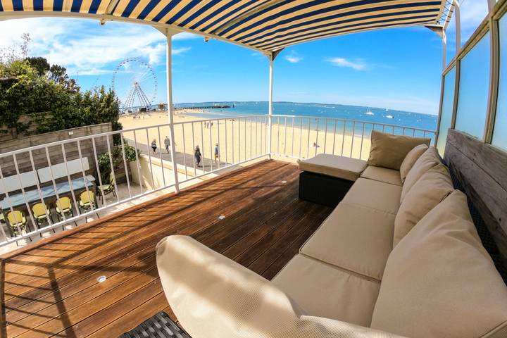 Villa pour 12 personnes, avec balcon, adapté aux familles à Arcachon