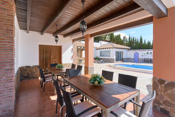 Casa rural para 11 personas, con jacuzzi y jardín en Sayalonga - 4