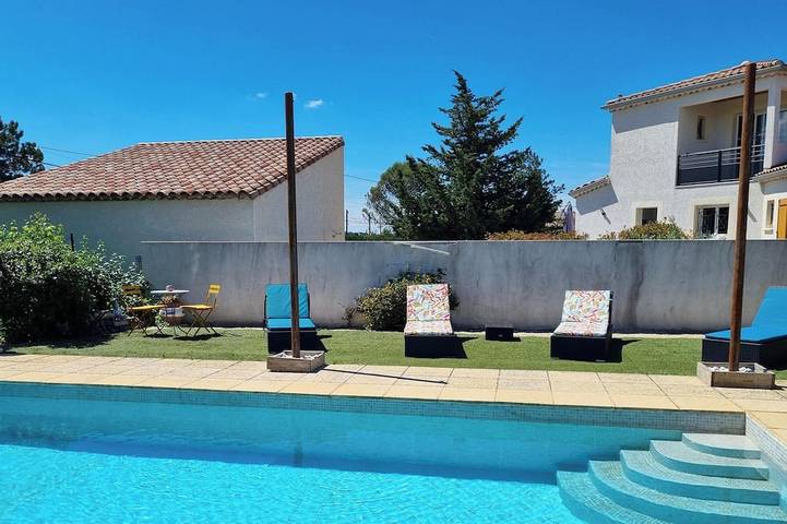 Appartement de vacances pour 2 personnes, avec jardin et piscine - 1