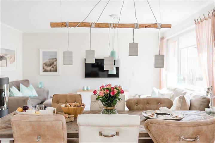 Ferienhaus für 8 Personen, mit Terrasse und Garten sowie Sauna