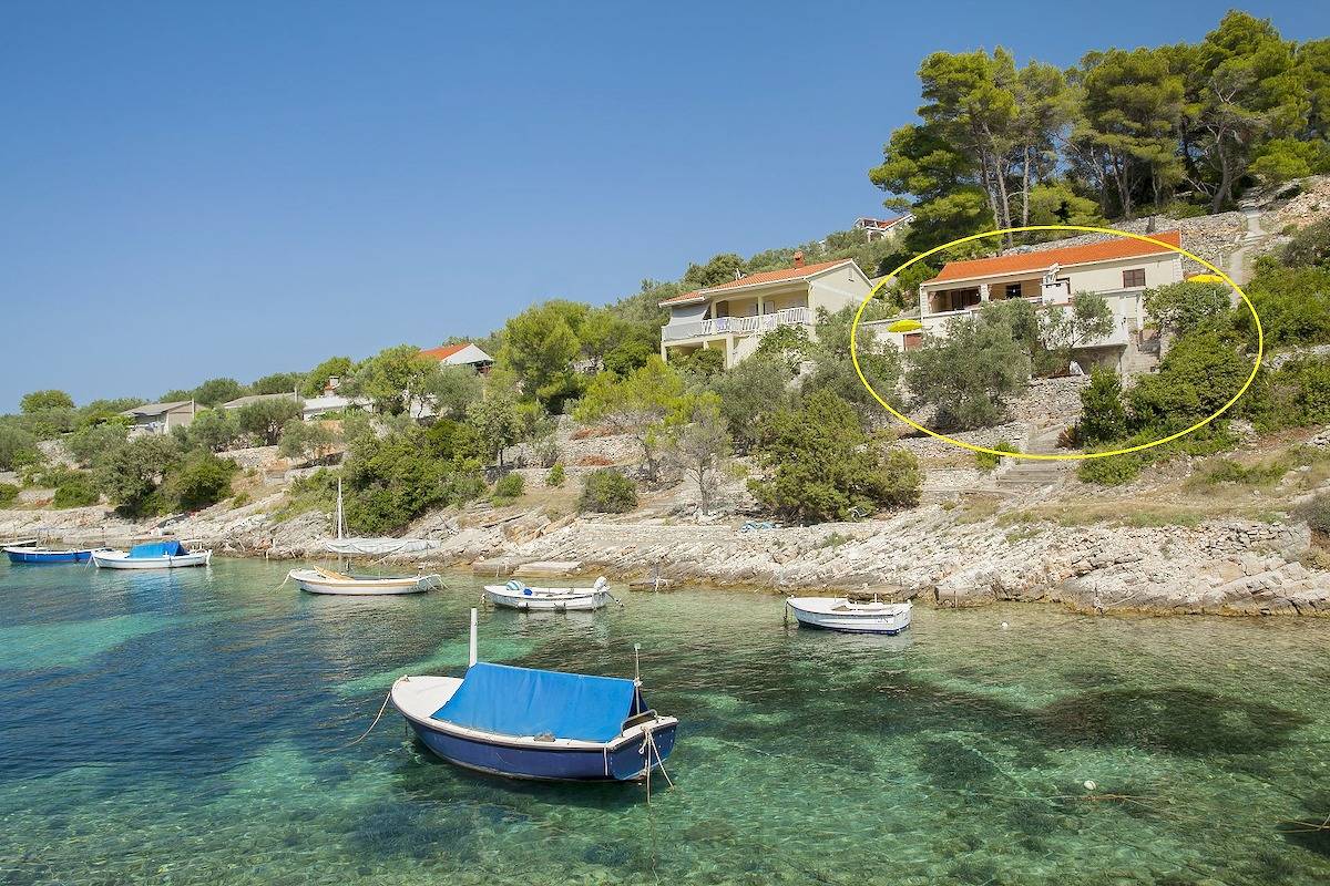 Strandhaus für 4 Personen in Vela Luka, Dalmatien