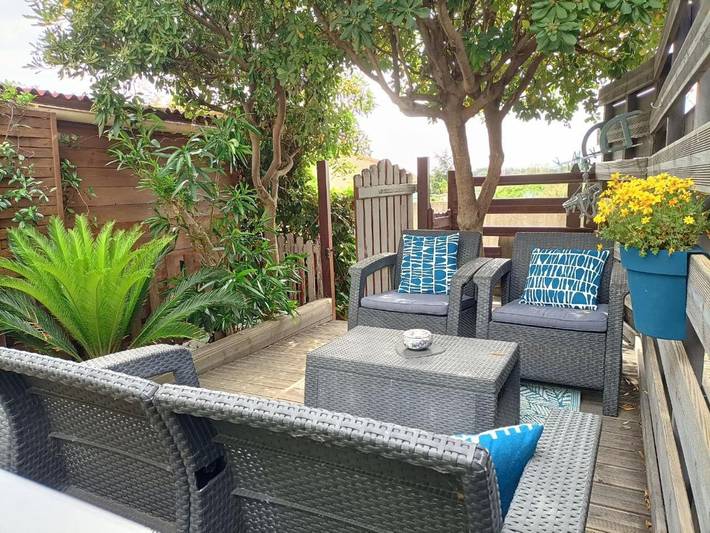 Maison de vacances pour 2 personnes, avec vue ainsi que piscine et terrasse, animaux acceptés