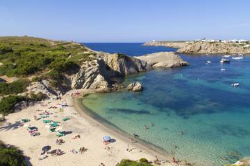 Apartment in Es Mercadal, Coast of Menorca für 4 
