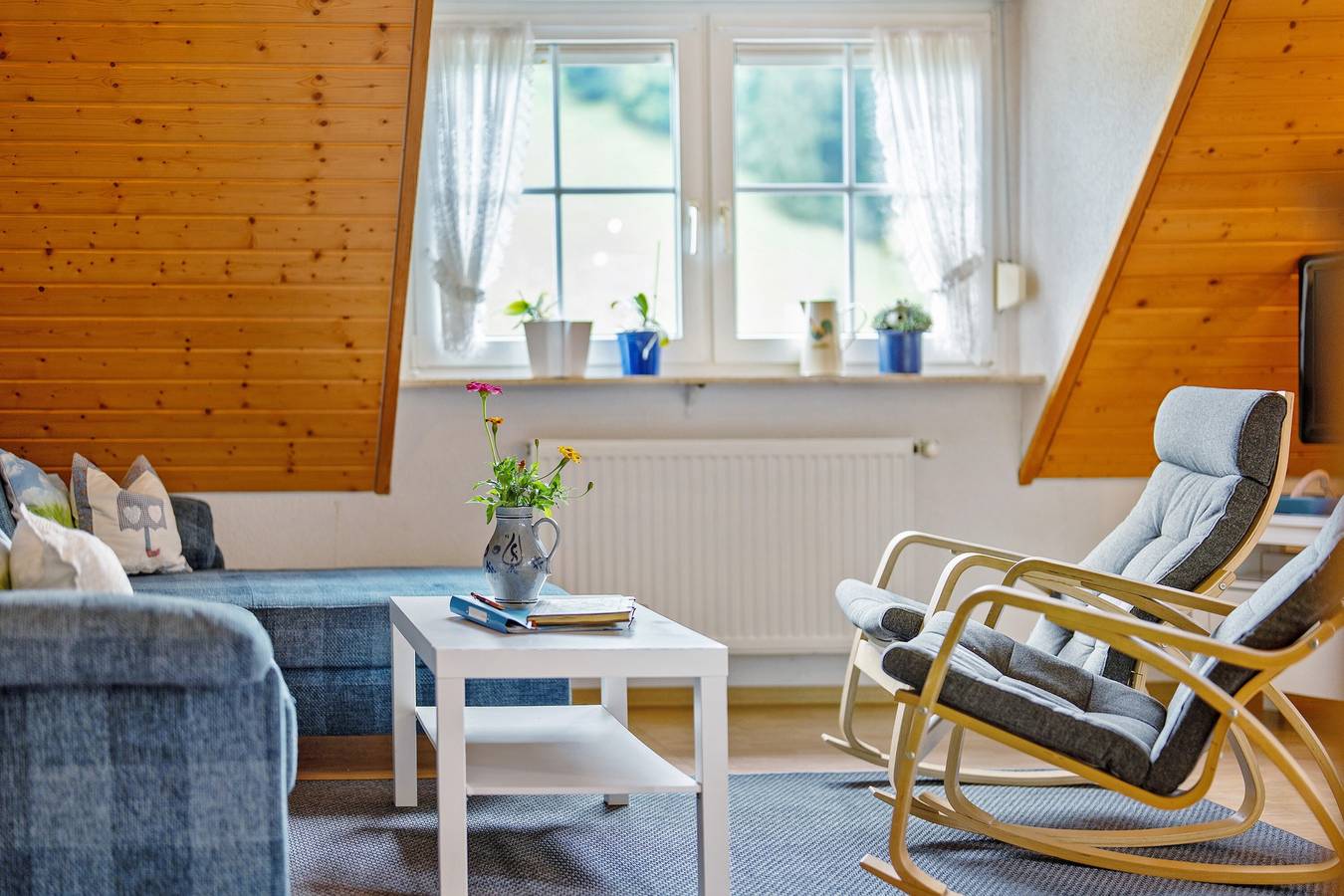 Ganze Wohnung, Sonnenwohnung, 85qm, 2 Schlafzimmer, max. 6 Personen in Kirchzarten, Südschwarzwald