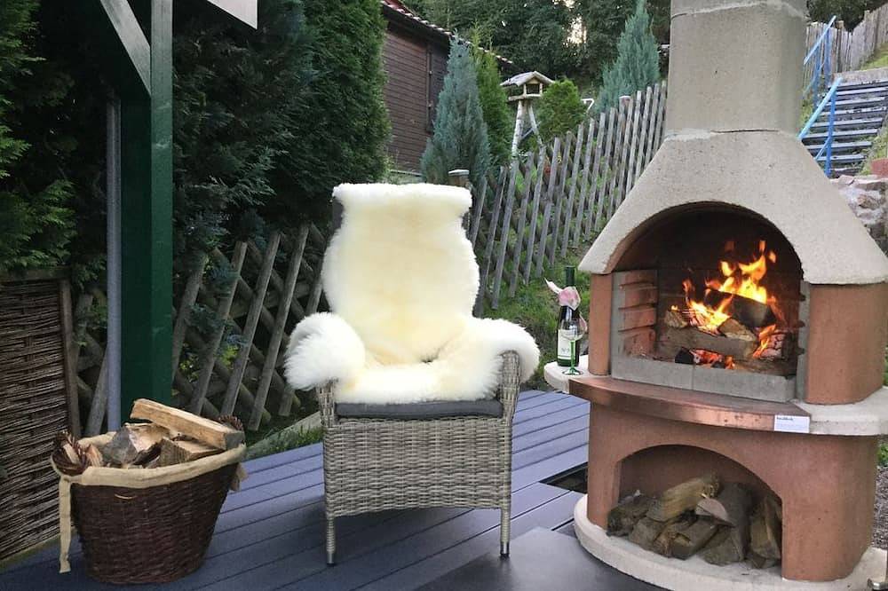 Chalet Monti romantisch, Urlaub mit Hund in Thale, Harzvorland