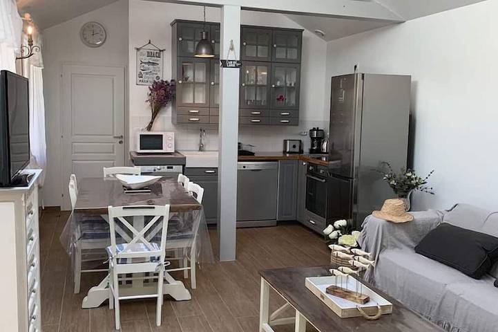 Maison de vacances pour 6 personnes, avec terrasse et jardin