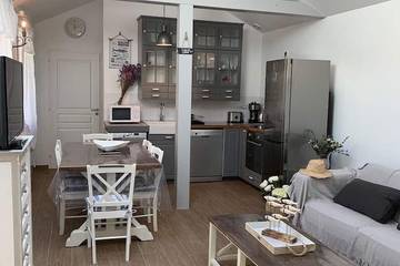 Location de vacances pour 6 personnes, avec terrasse et jardin dans Plage sud (Mimizan Plage)