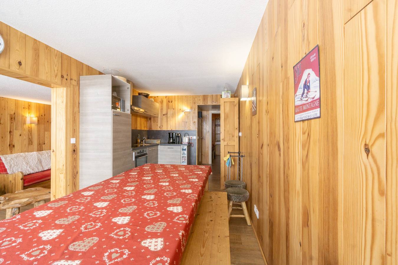 Apartamento entero, Apartamento 'Arc 2000' con vistas a la montaña y balcón in Les Arcs, Bourg-Saint-Maurice