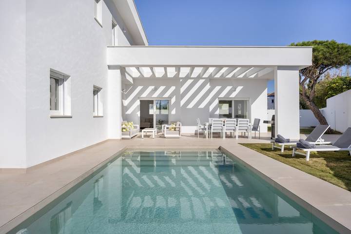Chalet María José con vistas al lago, Wi-Fi y aire acondicionado in Sancti Petri, Chiclana de la Frontera