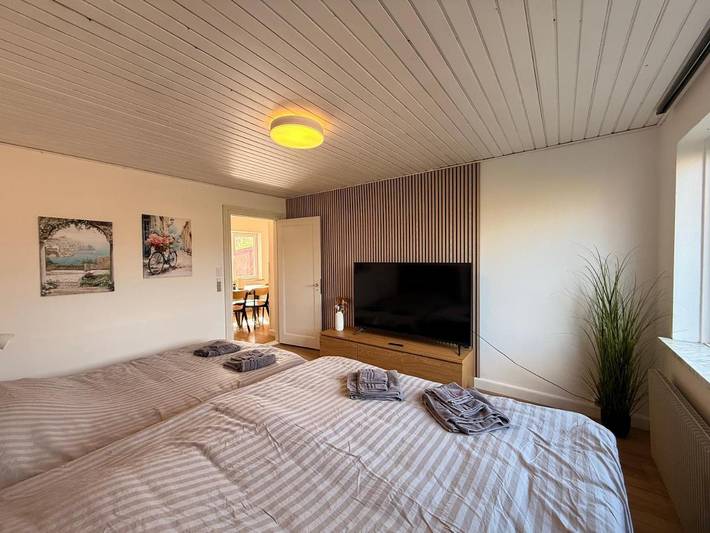 Appartement de vacances pour 8 personnes, avec jardin
