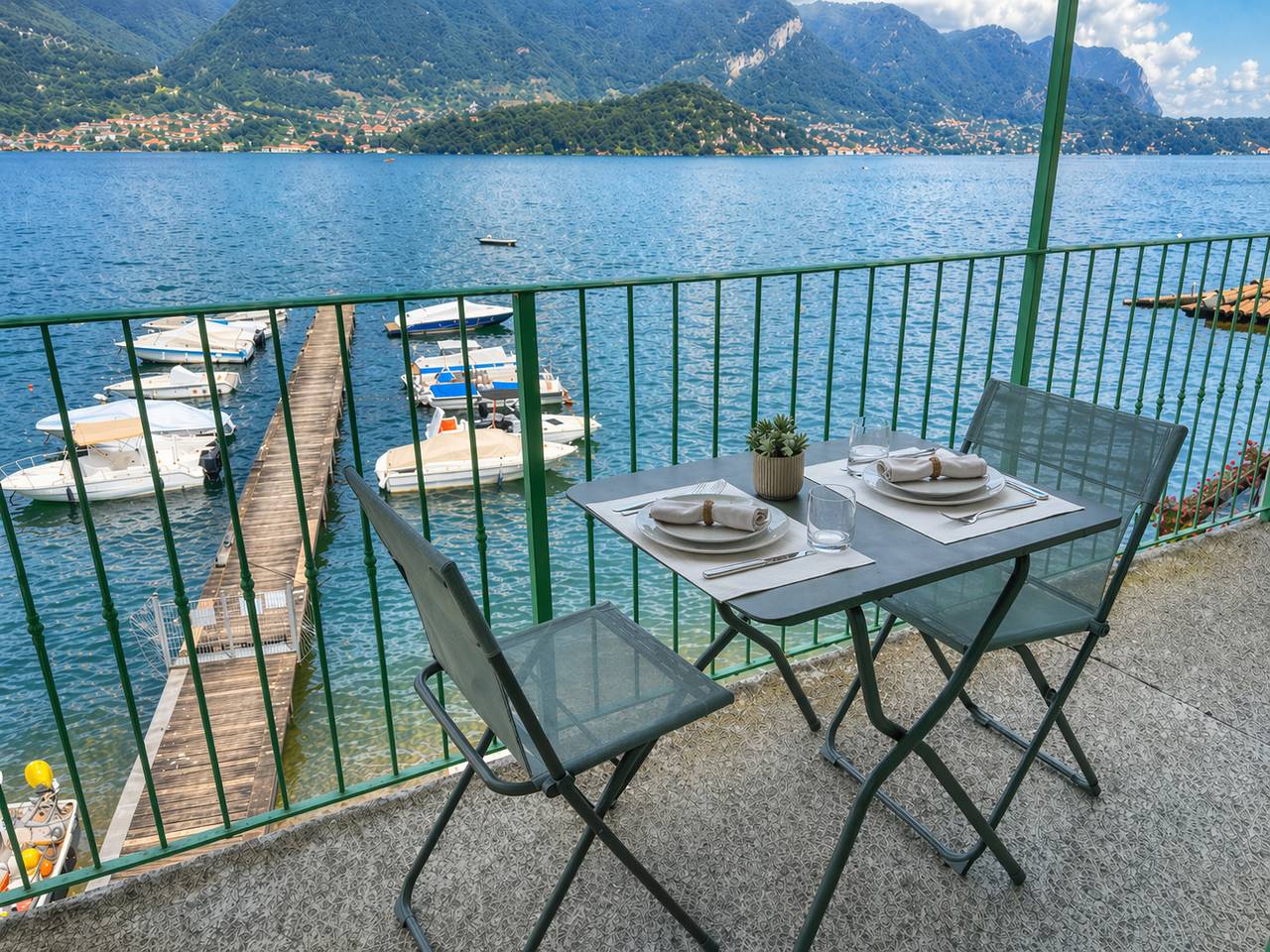 Appartement entier, Appartement de vacances pour 4 personnes avec vue in Lezzeno, Lac de Côme