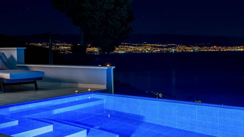 Villa für 4 Personen, mit Meerblick und Balkon sowie Sauna in Lovran