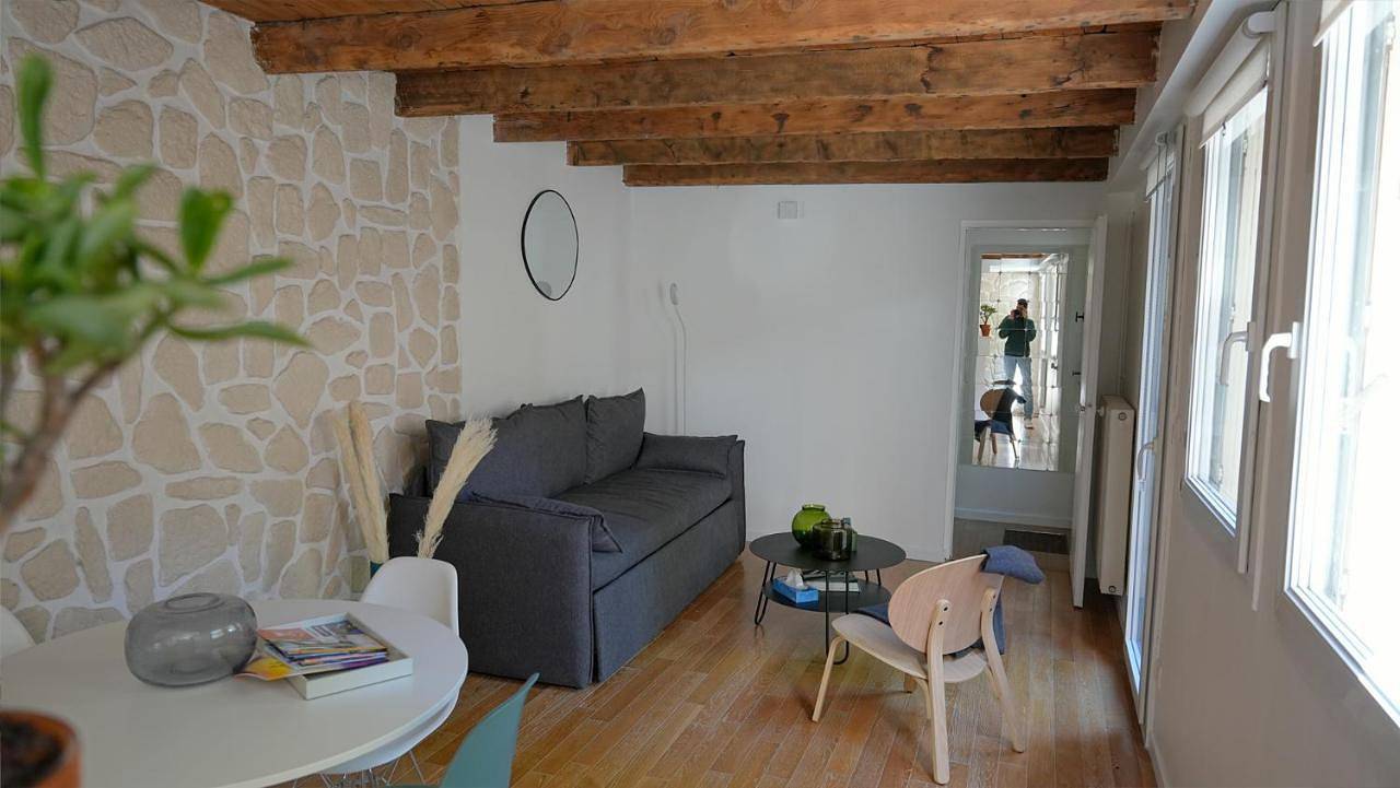 Appartement entier, Maison de ville avec sa cour au calme à 1min de la Pace Stanislas in Nancy, Région de Nancy