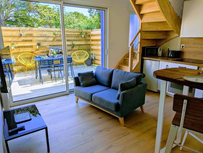 Appartement de vacances pour 3 personnes, avec terrasse
