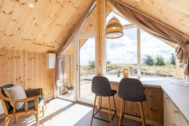 Camping für 2 Personen, mit Ausblick und Garten sowie Seeblick in Dänemark - 2