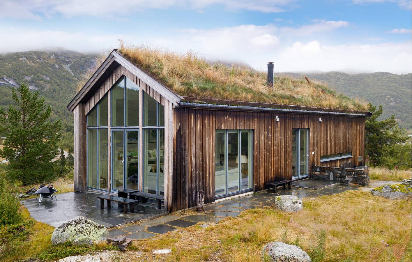 Ferienhaus für 8 Personen mit Garten in Vinje